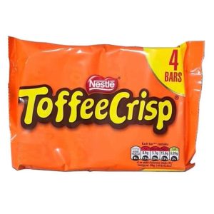 Nestle Toffee Crisp  4 Pack 124g