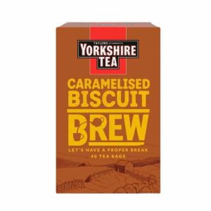 TAYLORS CARAMELISED BISCUIT BREW 40 TEA BAGS