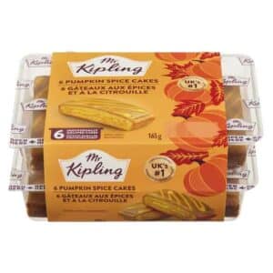 Mr. Kipling 6 Pumpkin Spice Cakes 165g