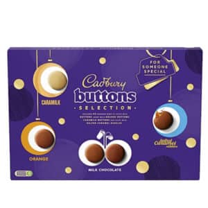Cadbury Buttons Christmas Selection Box 340g