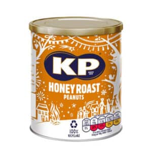 KP Honey Roast Peanuts Tin 375g