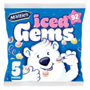 McVities Iced Gems 5 Packs