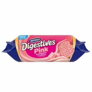 McVities Christmas Pink Raspberry and Cream Digestives 232g