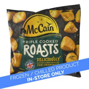 McCain Frozen Triple Cooked Roast Potatoes 1kg In Store Only