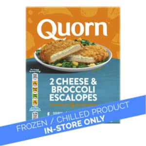 Quorn Frozen 2 Cheese and Broccoli Escalopes 240g In Store Only