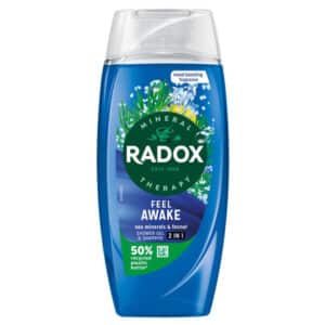 Radox Feel Awake Sea Minerals and Fennel  Shower Gel and Shampoo  225ml