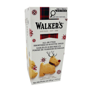 Walkers All-Butter Shortbread Scottie Dogs 120g — front packaging