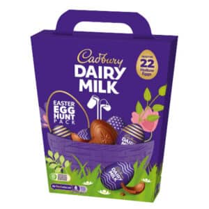 Cadbury Dairy Milk Easter Egg Hunt Pack 22 Hollow Eggs 317g