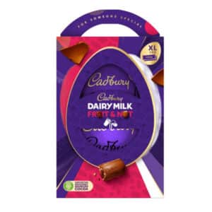 Cadbury Dairy Milk Fruit and Nut Extra Large Easter Egg 273g