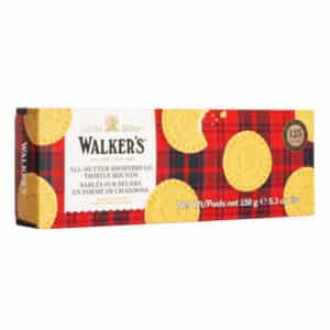 Walkers All Butter Shortbread Thistle Rounds 150g