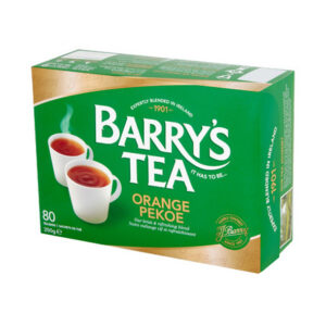 Barrys Irish Orange Pekoe Tea Bags 80's