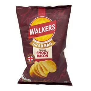 Walkers Smoky Bacon Crisps Grab Bag 45g