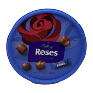 Cadbury Roses Chocolate Assortment Tub 475g — front packaging