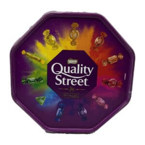 Nestlé Quality Street Chocolate & Toffee Assortment Tub 550g — front packaging
